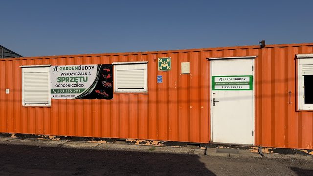 Punkt wypożyczalni GardenBuddy w Zaczarniu